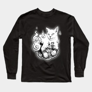 Maneki Neko - The Lucky Cat Long Sleeve T-Shirt